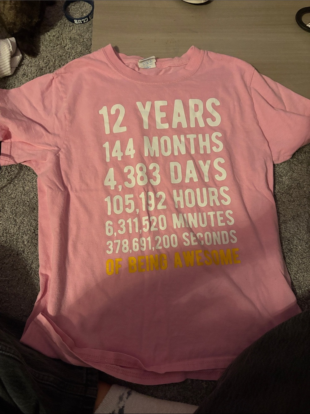 Birthday t shirt